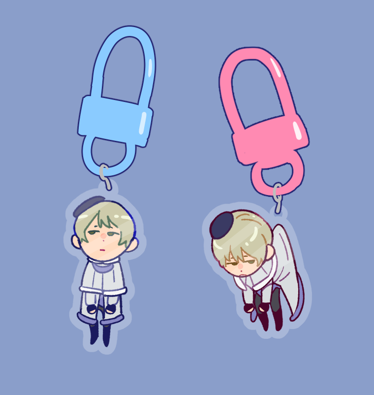 Tiny Ty Microorganism Acrylic Charms