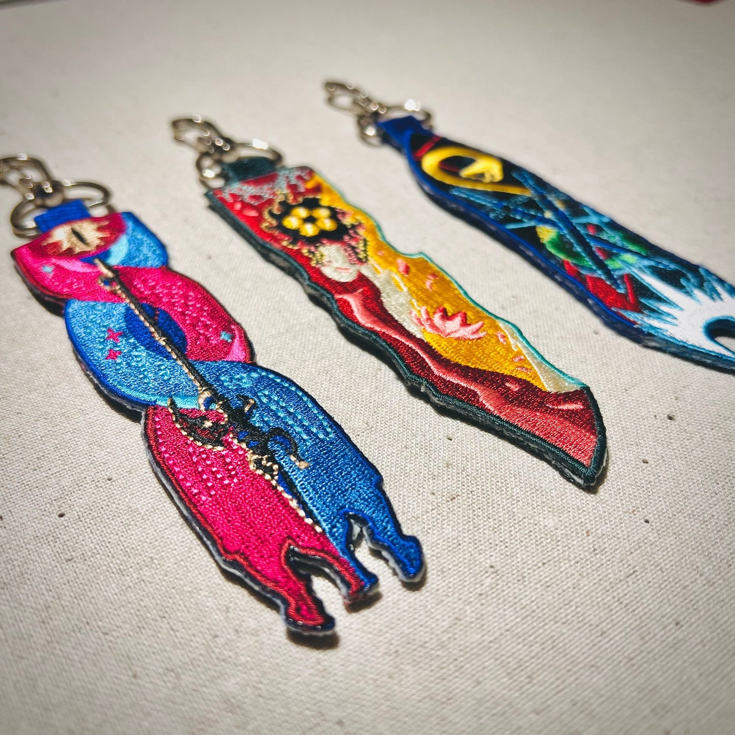 Embroidered Job Tags