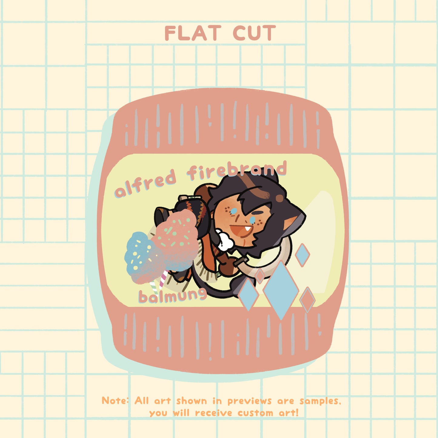Custom Stickers ( ART + PRINT )
