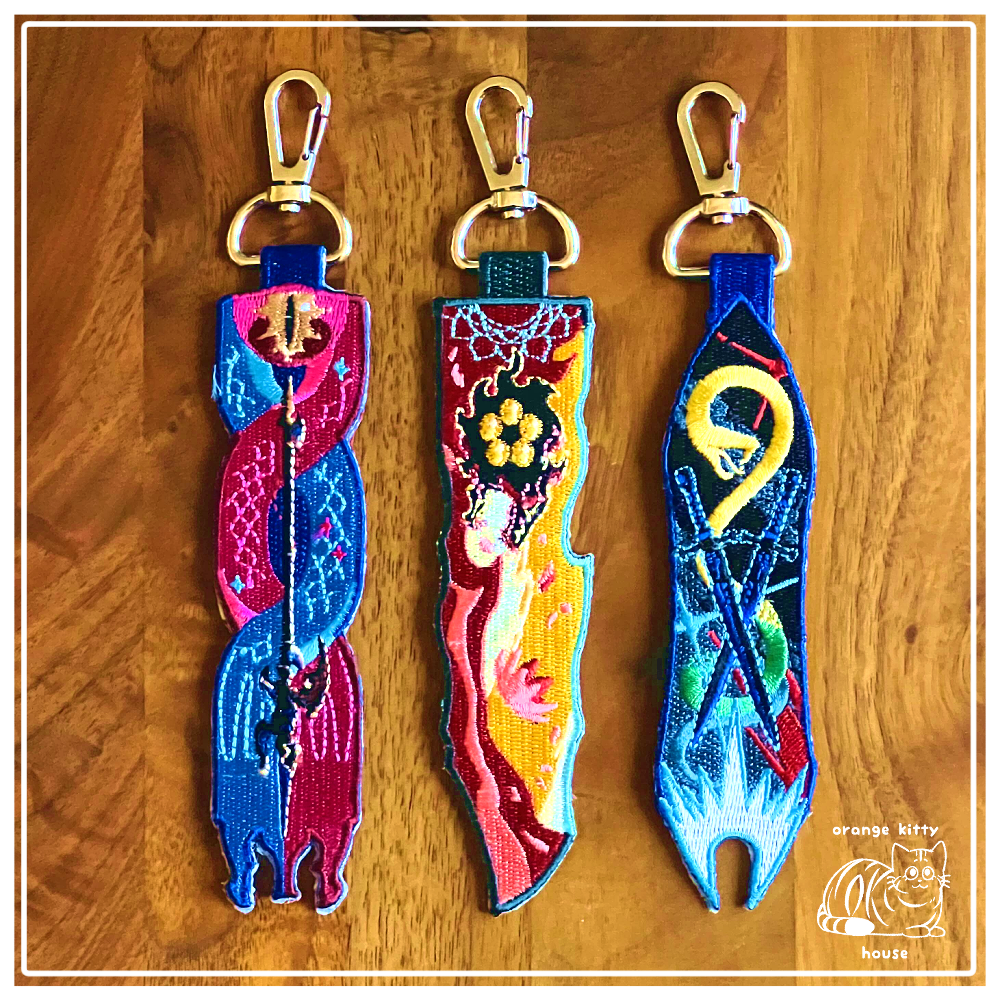 FFXIV Embroidered Job Tags 2