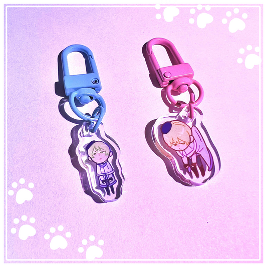 Tiny Ty Microorganism Acrylic Charms