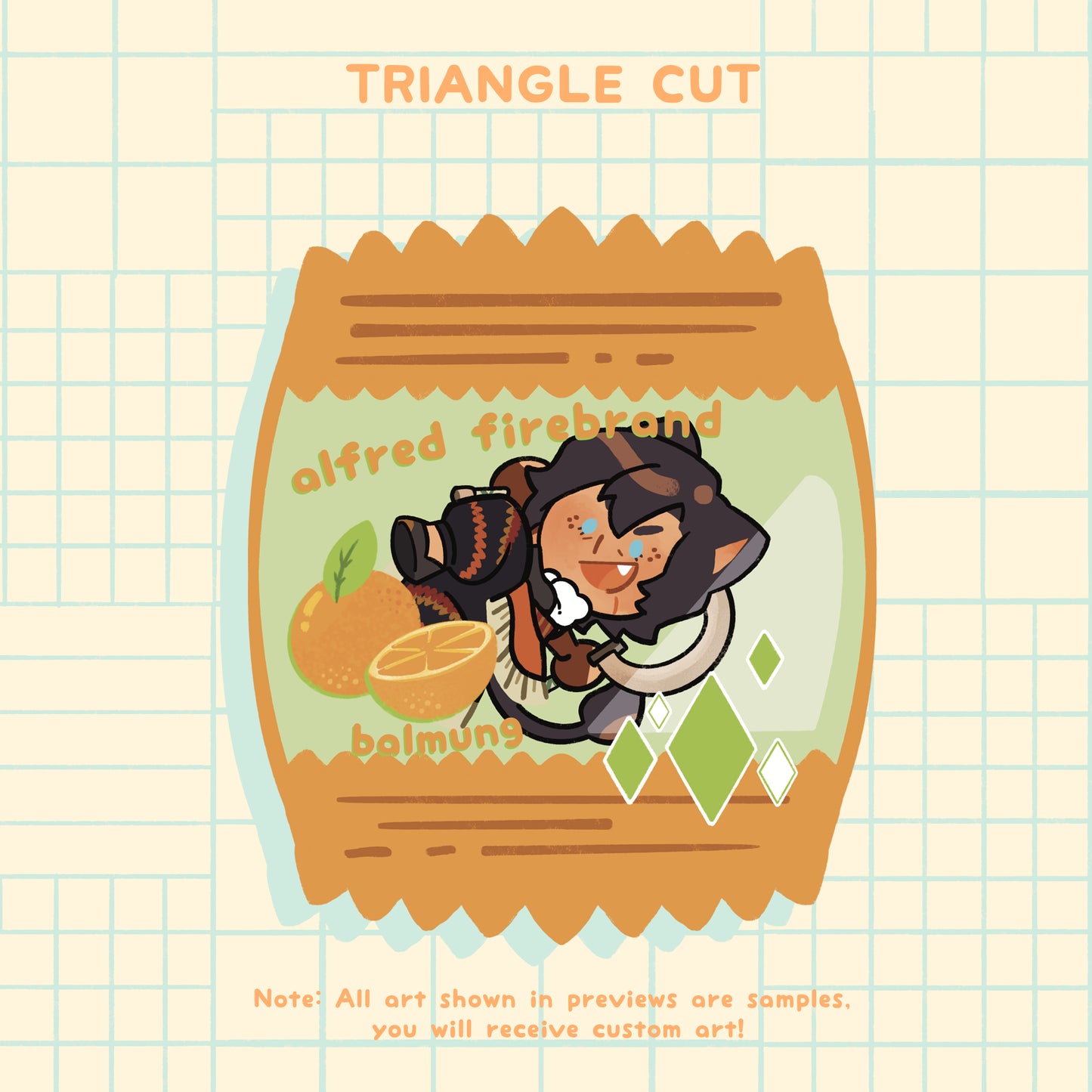 Custom Stickers ( ART + PRINT )